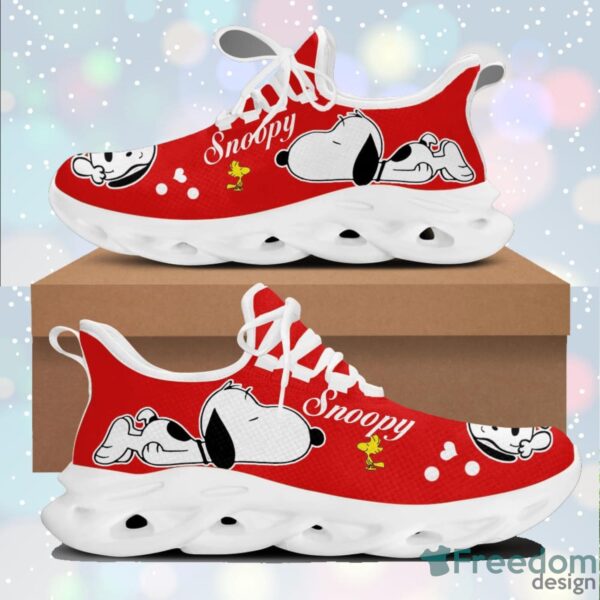 Snoopy Max Soul Sneaker Running Shoes Red Shoes
