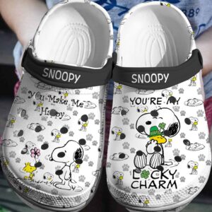 Snoopy Peanuts Crocs 3D Clog…