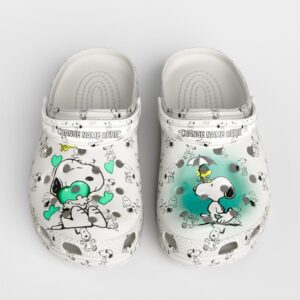 Snoopy Peanuts Crocs Crocsband 3D Clog Shoes 1
