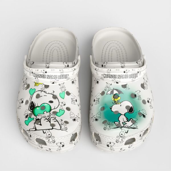 Snoopy Peanuts Crocs Crocsband 3D Clog Shoes