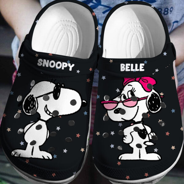 Snoopy Style Crocs 3D Clog Shoes
