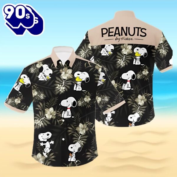 Snoopy Summer Time Aloha 3D Hawaiian Shirt