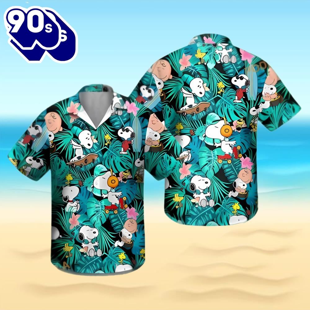 Snoopy Summer Time Hawaiian Shirt, Autumn Fashion Travel
