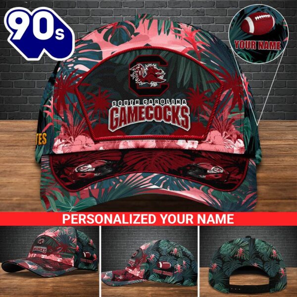 South Carolina Gamecocks Football Team Cap Personalized Your Name NCAA Cap