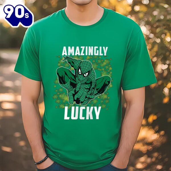 Spider Man Amazingly Lucky St Patrick’s Day Shirt