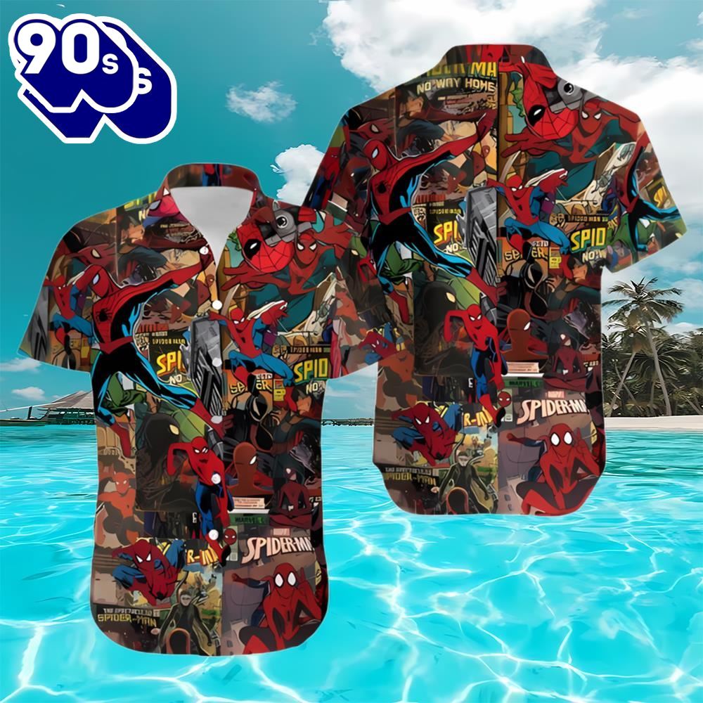 Spider Man Hawaiian Summer Gift Shirt
