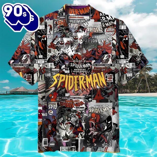 Spiderman Hawaiian 3D Shirt