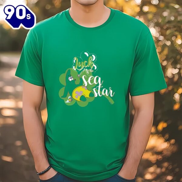 SpongeBob SquarePants Patrick Star Luck Of The Sea Star T-Shirt