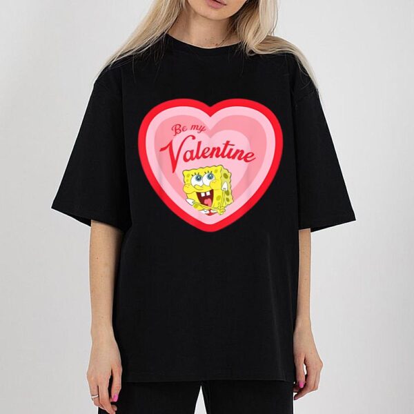 Spongebob Squarepants Spongebob Be My Valentine T-Shirt