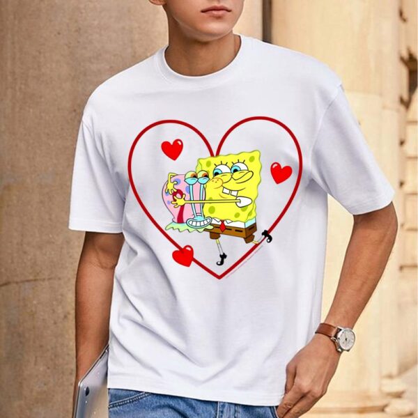 Spongebob Squarepants Valentine T-Shirt – Valentine’s Day Merchandise