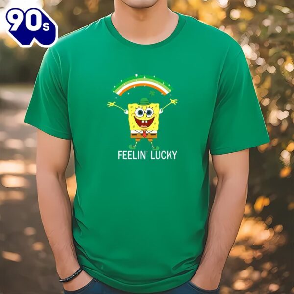 Spongebob St Patrick’s Day Feelin Lucky Shirt