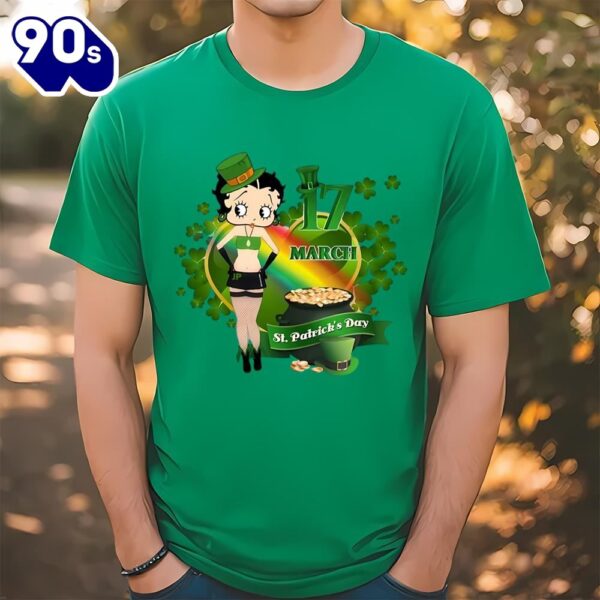 St Patricks Day Betty Boop’s T-Shirt