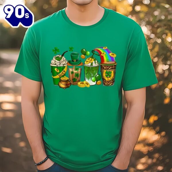 St Patricks Day Coffee Latte Shirt