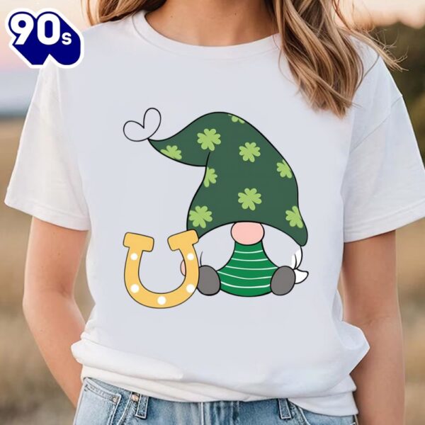 St Patricks Day Cute Gnomes T-Shirt