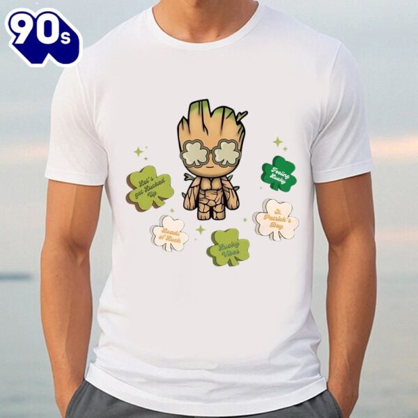 St Patricks Day Groot Funny Groot St Awesome Shirts