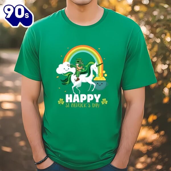 St Patricks Day Leprechaun Irish Unicorn Shirt