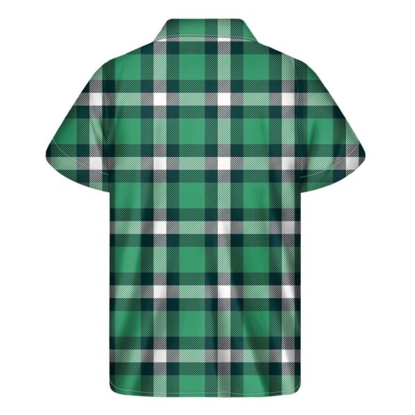 St. Patrick’s Day Plaid Pattern Hawaiian Shirt