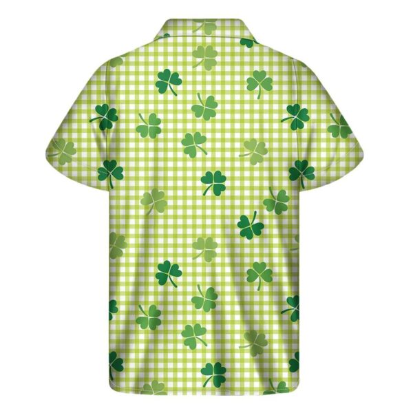 St. Patrick’s Day With Shamrock And Buffalo Plaid Hawaiian Shirt