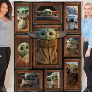 Star War Baby Yoda Blanket