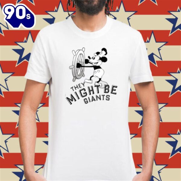 Steamboat Willie They Might Be Giants Mickey Mouse Shirt
