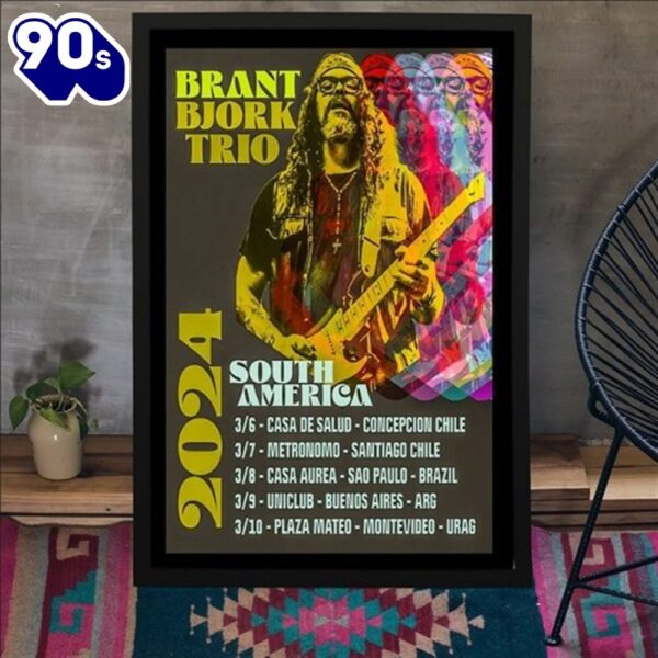 Stream Brant Bjork Trio South America 2024 Tour Canvas