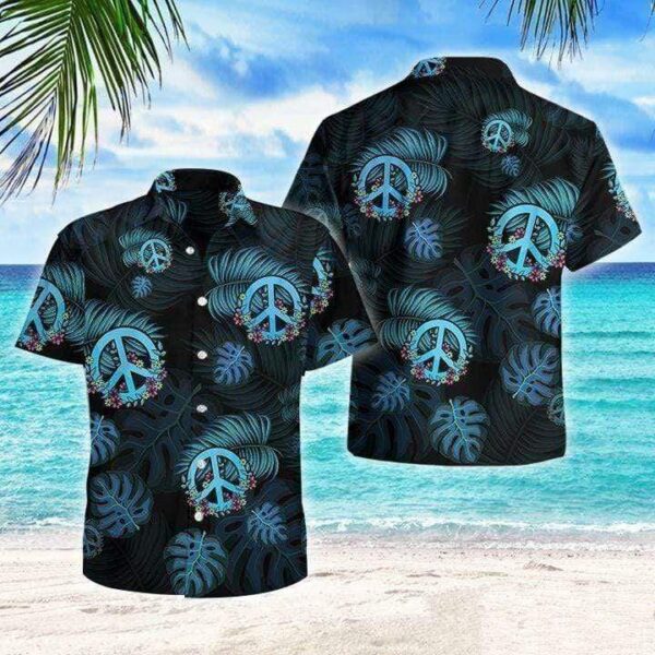 Summer Vibe Tropical Hippie Hawaiian Shirt – Beachwear For Men – Gifts For Young Adults