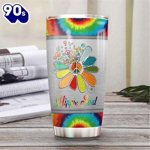 Sunflower Hippie Soul Stainless Steel Cup