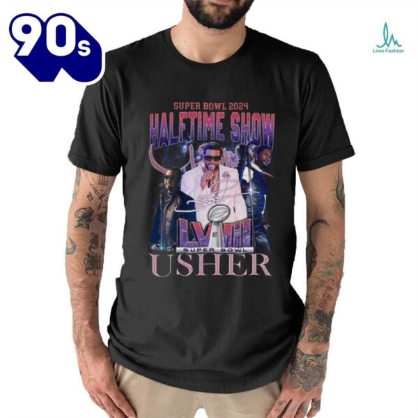 Super Bowl 2024 Halftime Show Usher Shirt