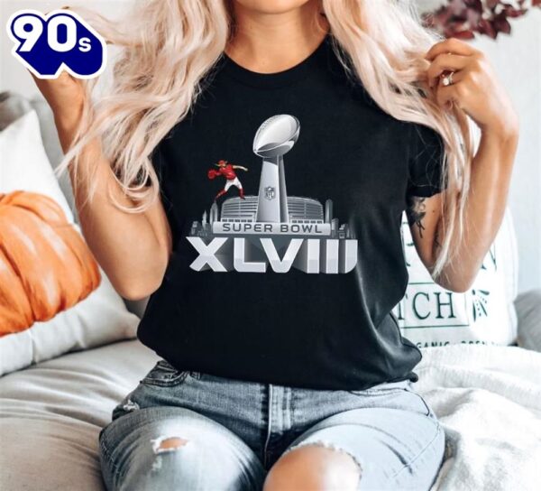 Super Bowl 2024 T-shirt, American Football Shirt
