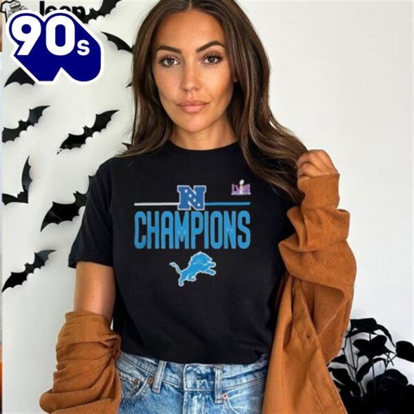 Super Bowl Lviii Detroit Lions 2024 Nfc Champions T Shirt