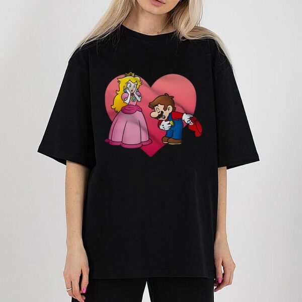 Super Mario Be My Valentine T-Shirt Valentine’s Gift Shirt
