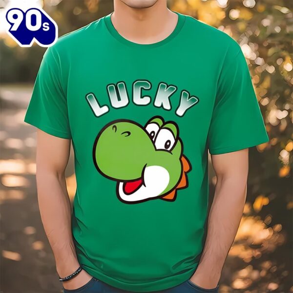 Super Mario St. Patrick’s Day Lucky Yoshi T-Shirt