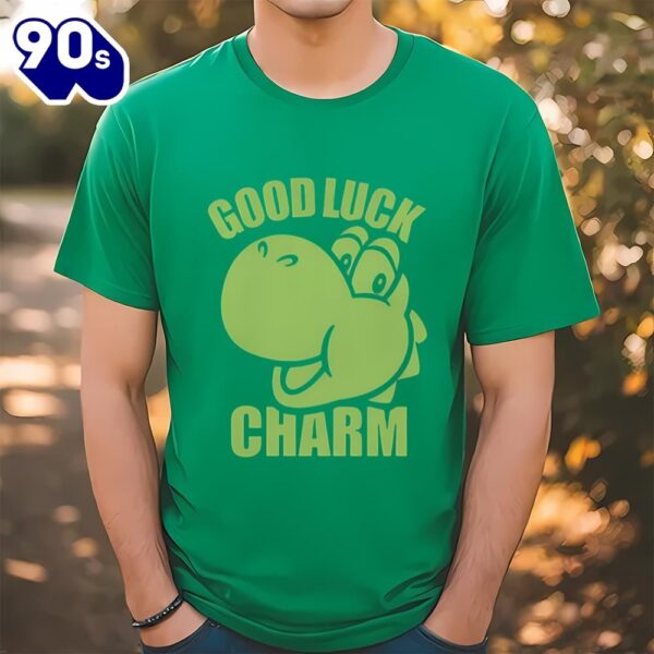 Super Mario St. Patrick’s Day Yoshi Good Luck Charm T-Shirt