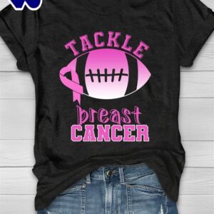 Tackle Breast Cancer Football Lover…