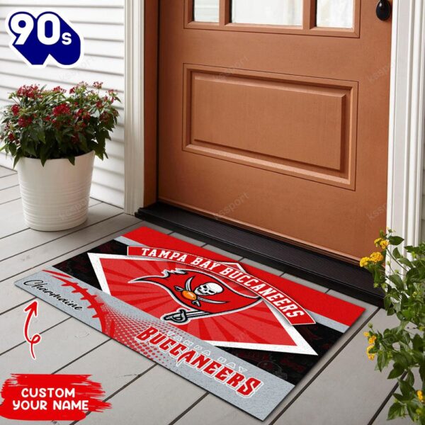Tampa Bay Buccaneers NFL-Personalized Doormat For This Season