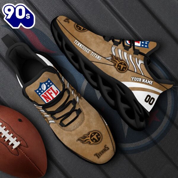 Tennessee Titans NFL Clunky Shoes For Fans Custom Name And Number