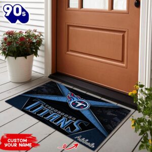 Tennessee Titans NFL-Custom Doormat For…