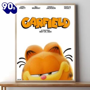 The Garfield Movie Poster Art…