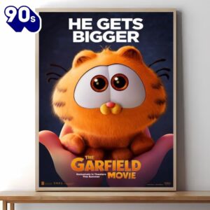 The Garfield Movie Poster For Fans