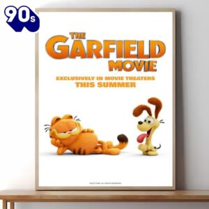 The Garfield Movie Poster Wall Art