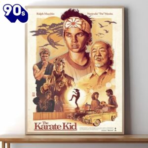 The Karate Kid Poster Canvas…