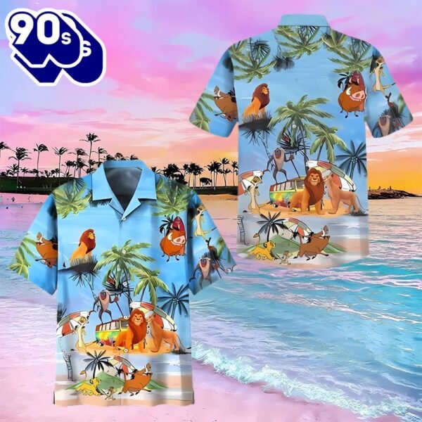 The Lion King Character Hawaiian Shirt