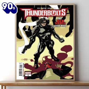 Thunderbolts 2024 Movie Marvel Poster Art Print Wall