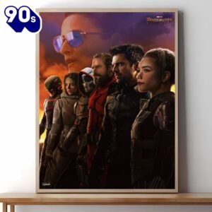 Thunderbolts 2024 Movie Marvel Poster Best Print Art