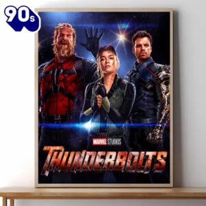Thunderbolts 2024 Movie Poster Best Print Art