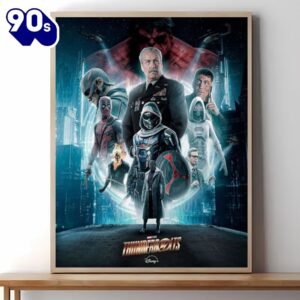 Thunderbolts 2024 Movie Poster Canvas