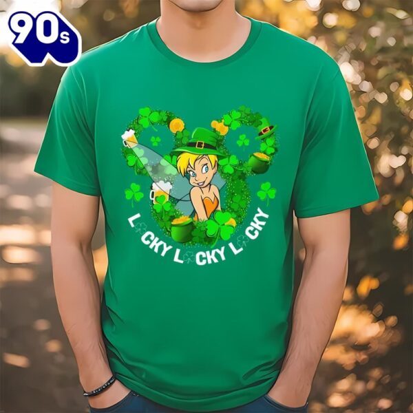 TinkerBell Shamrock St Patrick’s Day Disney Shirt