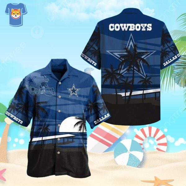 Top Summer Holiday Gift Dallas Cowboys Hawaiian Shirt