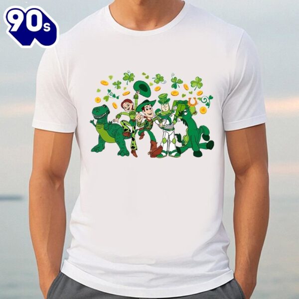 Toy Story Characters Saint Patrick T-Shirt