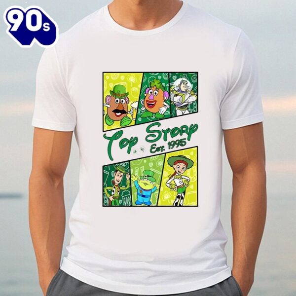 Toy Story Saint Patrick’s Day Shirt, Toy Story Characters Patricks…